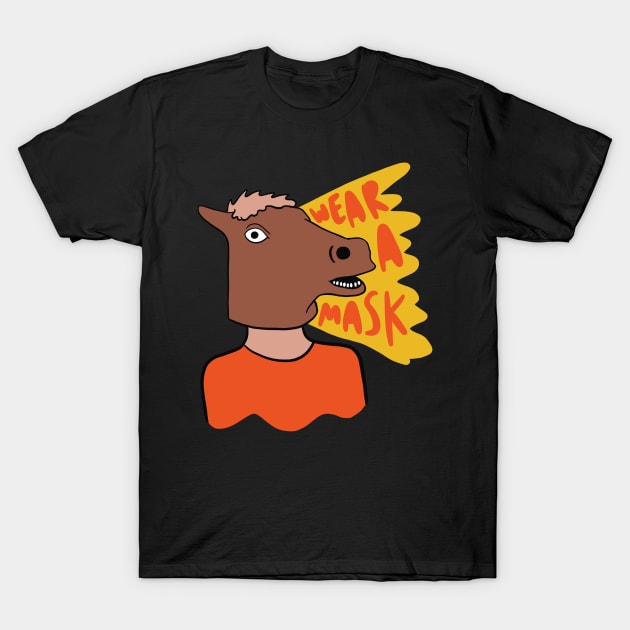 Wear A Mask T-Shirt by isstgeschichte